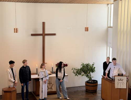 DIE KONFIRMATIONSKLASSE STELLT SICH VOR